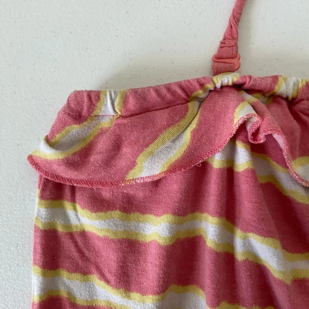 Old Navy girl’s colorfully striped‎ tube top/halter top — medium